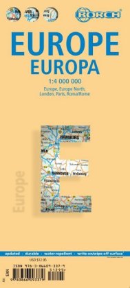 Borch Map Europe. Europa