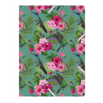 Sammelmappe de Luxe A4, Flower Bird