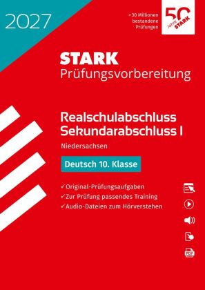 STARK Deutsch - Realschulabschluss 2027 Niedersachsen - Prüfungsvorbereitung, m. 1 Buch, m. 1 Beilag