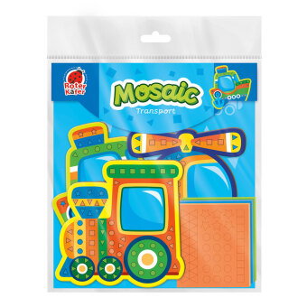 Kreativ-Set Roter Käfer Soft-Mosaik Verkehr RK8010-10
