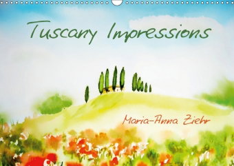 Tuscany Impressions / UK-Version (Wall Calendar 2018 DIN A3 Landscape)