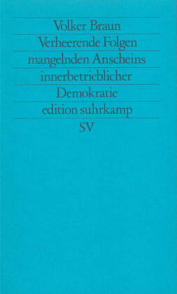 Verheerende Folge mangelnden Anscheins innerbetrieblicher Demokratie