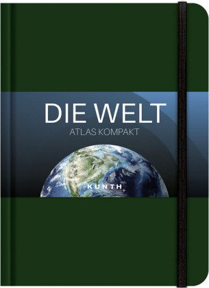 KUNTH Taschenatlas Die Welt - Atlas kompakt, grün