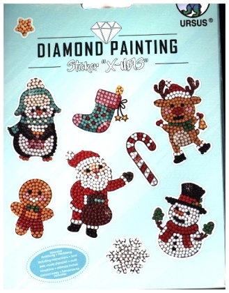 Diamond Painting Sticker "X-Mas"