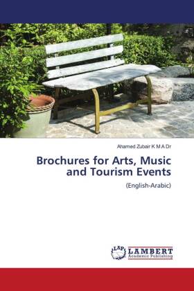 Brochures for Arts, Music and Tourism Events