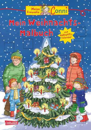 Meine Freundin Conni, Mein Weihnachts-Malbuch mit Adventskalender