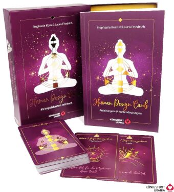 Human Design Cards: Human Design intuitiv verstehen und leben, m. 1 Buch, m. 1 Beilage