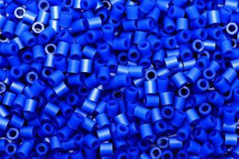 Bügelperlen Kobaltblau