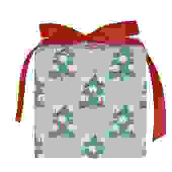Geschenkpapier Tannenbäume, Reseda, FSC MIX