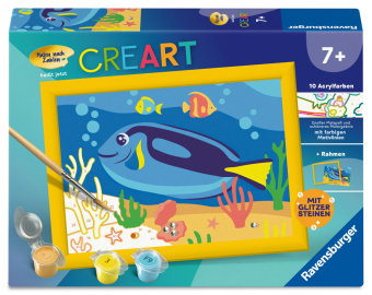 CreArt, Malen nach Zahlen Kinder - Doktorfisch