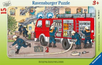 Kinderpuzzle 15 Teile - Mein Feuerwehrauto