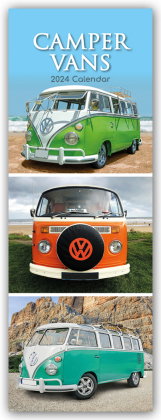 Camper - Camper Vans - Slimline-Kalender 2024