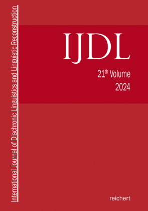International Journal of Diachronic Linguistics and Linguistic Reconstruction