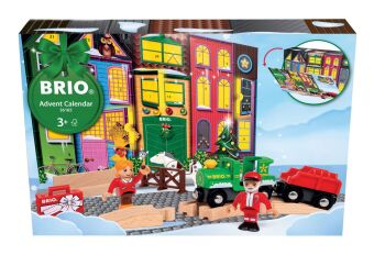 BRIO World - 36165 Adventskalender "Weihnachtshaus"| Kalender für Mädchen und Jungen ab 3 Jahren - z