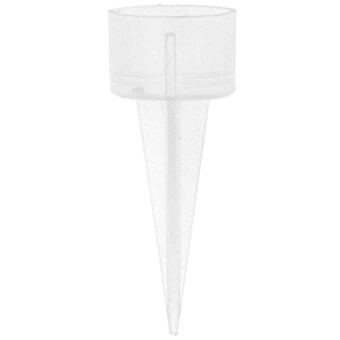 Spiralkerzenhalter, Transparent