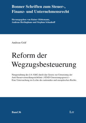 Reform der Wegzugsbesteuerung