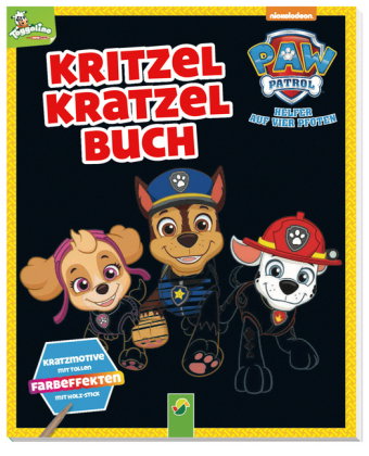 PAW Patrol Kritzel-Kratzel-Buch für Kinder ab 4 Jahren