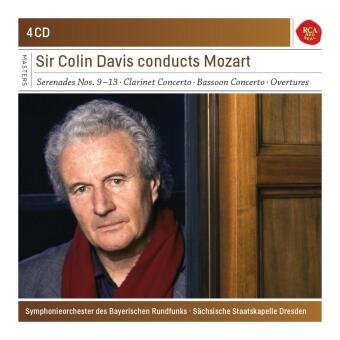 Sir Colin Davis Conducts Mozart Serenades & Overtures, 4 Audio-CD