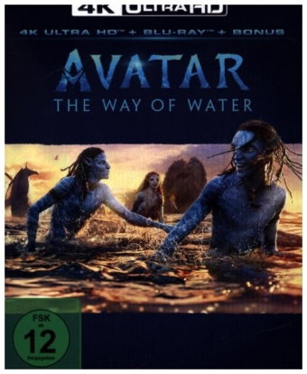 Avatar: The Way of Water, 1 4K UHD-Blu-ray + 2 Blu-ray (Ablöse)