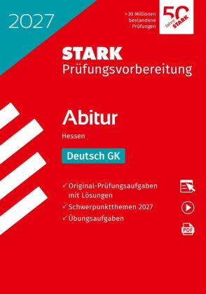 STARK Deutsch GK - Abitur 2027 Hessen - Prüfungsvorbereitung, m. 1 Buch, m. 1 Beilage
