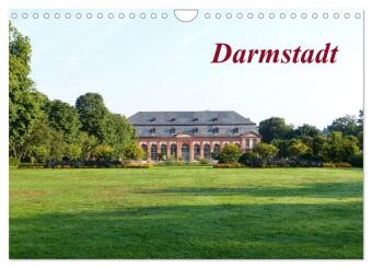 Darmstadt (Wandkalender 2024 DIN A4 quer), CALVENDO Monatskalender
