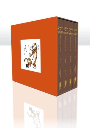 Calvin und Hobbes: Gesamtausgabe - Paperback, 4 Teile