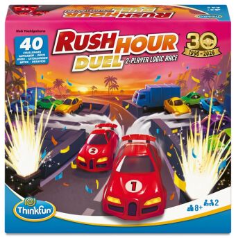 ThinkFun Rush Hour Duel - Logikspiel ab 8 Jahre