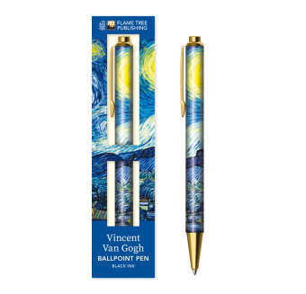 Premium Kugelschreiber: Vincent van Gogh, Sternennacht