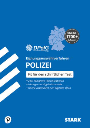 STARK Eignungsauswahlverfahren (Einstellungstest) Polizei. Alle Landespolizeien., m. 1 Buch, m. 1 Be