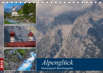Alpenglück - Nationalpark Berchtesgaden (Tischkalender 2019 DIN A5 quer)