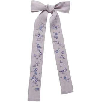 Stickpackung Gezählter Kreuzstich, Schleife Vergissmeinnicht