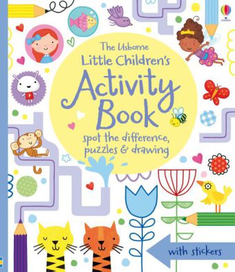 Little Children's Activity Book spot-the-difference, puzzles, drawings & other activities