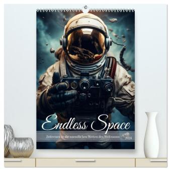 Endless Space - Zeitreisen in die unendlichen Weites des Weltraums (hochwertiger Premium Wandkalende