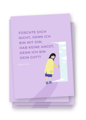 Postkarte zur Jahreslosung 2027 - 10 Karten im Set