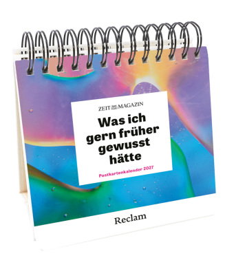 Was ich gern früher gewusst hätte. Postkartenkalender 2027