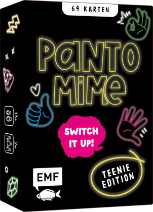 Kartenspiel: Pantomime - Switch it up! - Teenie Edition