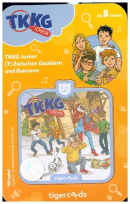 tigercard - TKKG Junior - Zwischen Gauklern und Ganoven