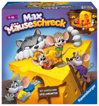 Max Mäuseschreck - Kinderspiel ab 4 Jahre