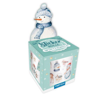 TRÖTSCH - Stickerrolle Winterwald | Ab 3 Jahren
