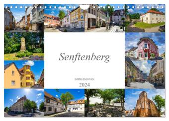Senftenberg Impressionen (Wandkalender 2024 DIN A4 quer), CALVENDO Monatskalender