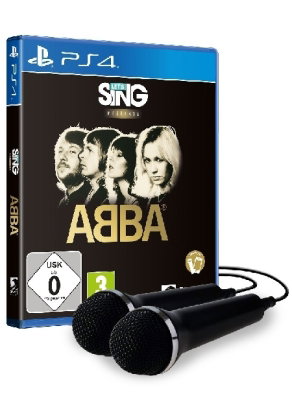 Let's Sing ABBA [+ 2 Mics], 1 PS4-Blu-Ray-Disc