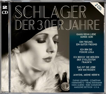 Schlager der 30er Jahre, 2 Audio-CDs