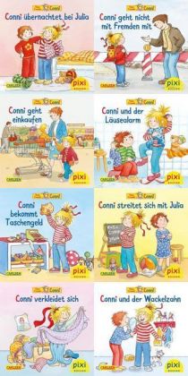 Pixi-8er-Set 260: Meine Freundin Conni (8x1 Exemplar), 8 Teile