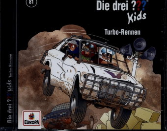 Die drei ??? Kids Turbo-Rennen, 1 Audio-CD