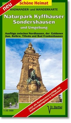 Doktor Barthel Karte Naturpark Kyffhäuser, Sondershausen und Umgebung